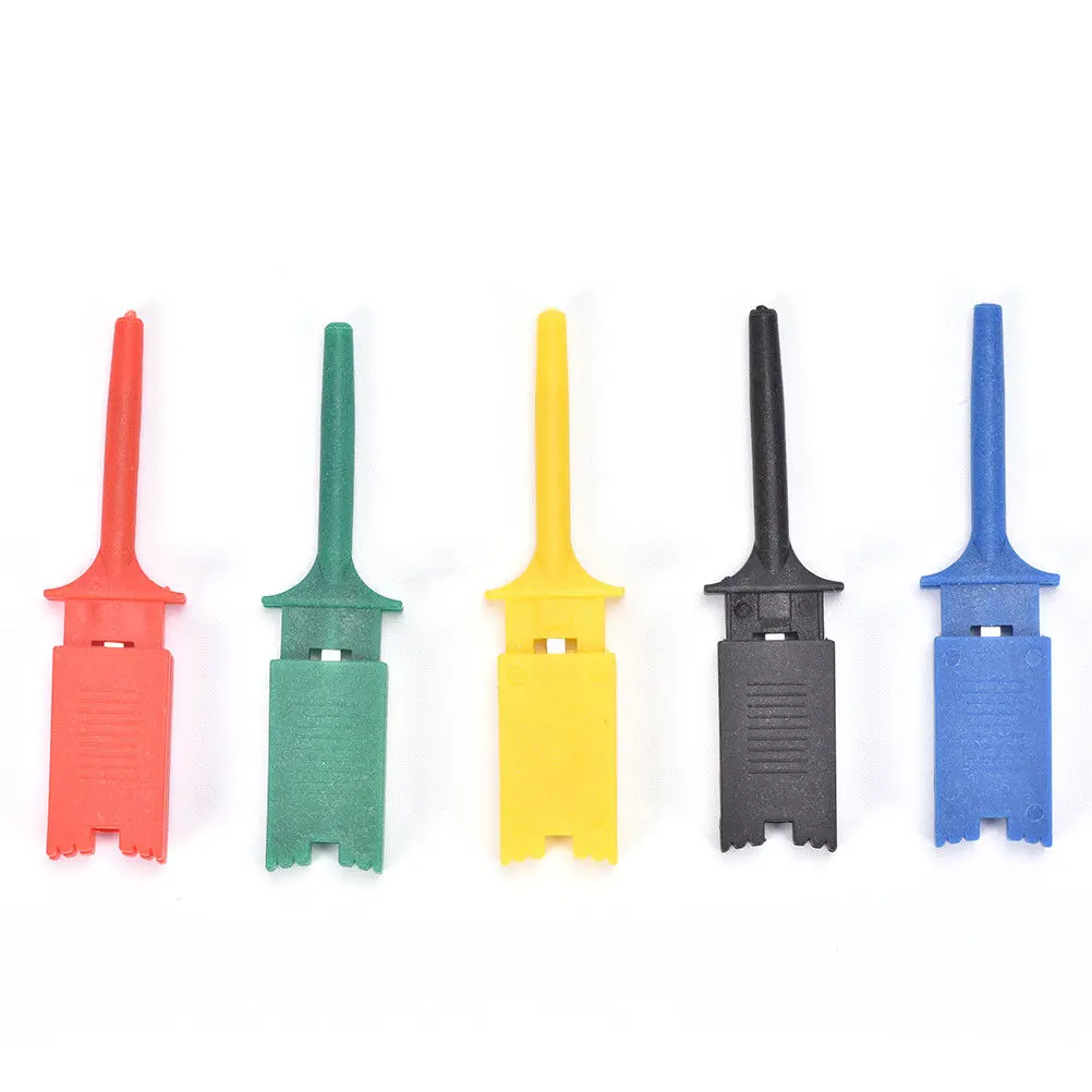 

5pcs NEW Test Hooks Clips For Logic Analyzers Logic Test Clip Colorful