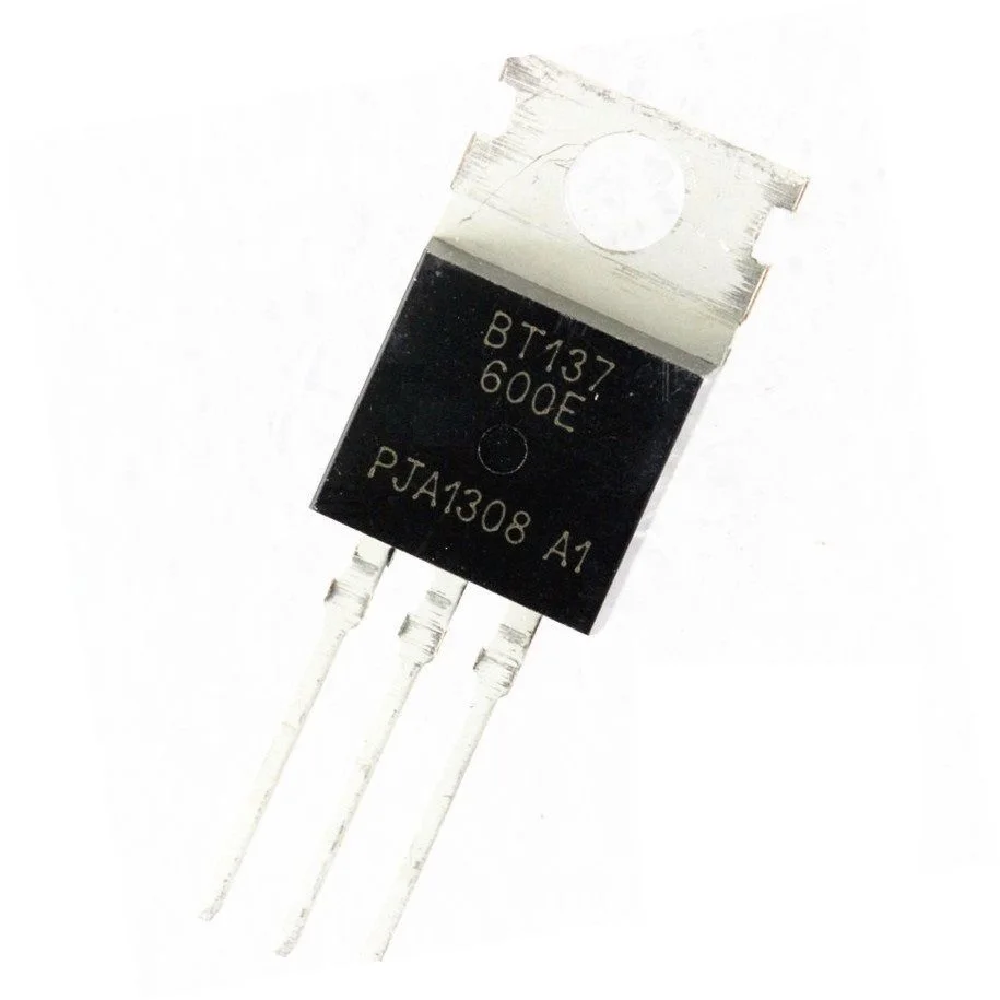

100 шт BT137-600E BT137 TO-220 600V 8A Triacs, новинка, хорошее качество