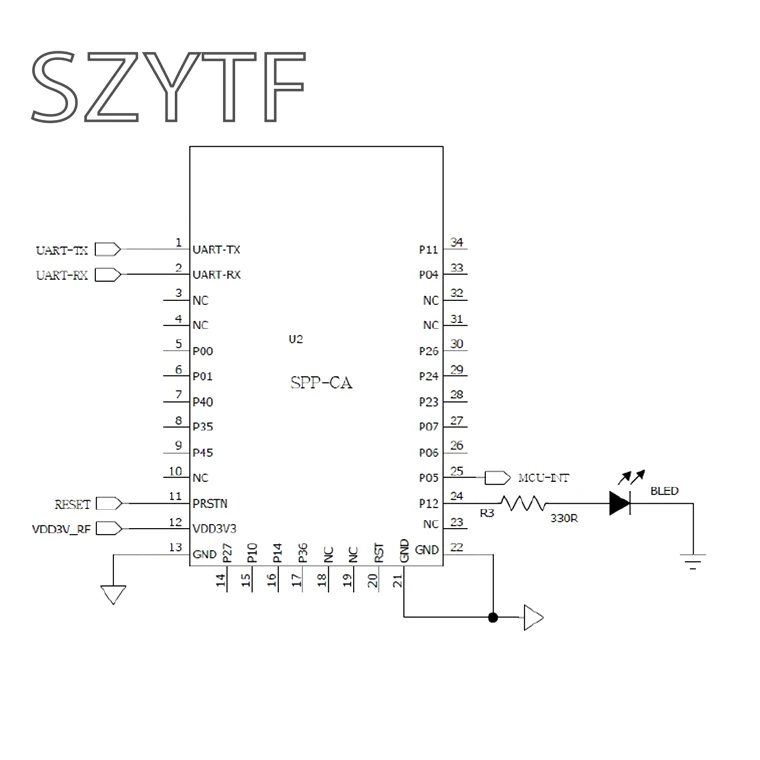 SPP-C Bluetooth серийный проходной модуль беспроводное последовательное устройство связи от машины беспроводной SPPC модуль Bluetooth