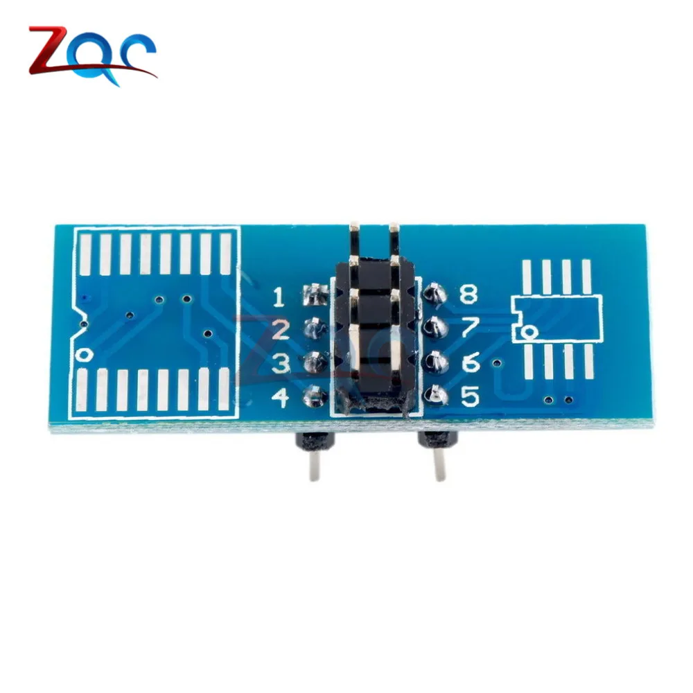 SOIC8 SOP8 DIP8 Формат Флэш-Памяти зажим для проверки ИС розетка адаптер BIOS 24 25 93 USB программист программируемый TL866CS TL866A EZP2010