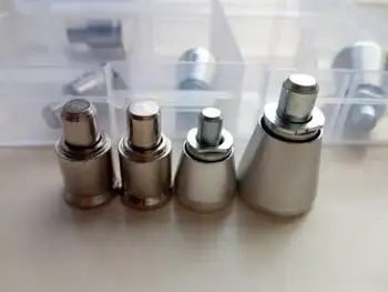 

8pcs Standard Quick Release Pin Press-fit Spring Plunger Screw-in Telescopic Pin