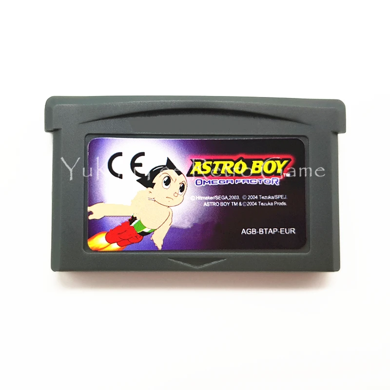 Astro Boy Omega Factor видеоигра карта памяти картридж для 32 бит консоли аксессуары ЕС наклейка версия