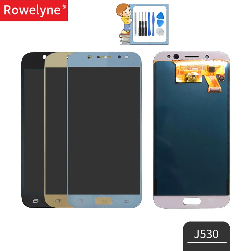 

Adjustable LCD J530 For Samsung Galaxy J5 2017 Display Touch Screen Digitizer J5 Pro J530 J530F LCD 5.2 inch Replacement Screen