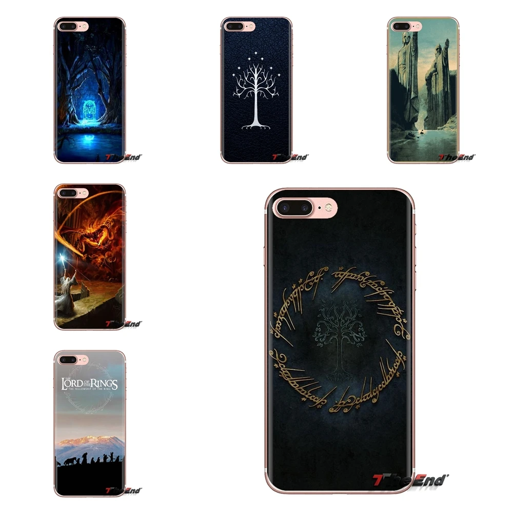 

For Samsung Galaxy J1 J2 J3 J4 J5 J6 J7 J8 Plus 2018 Prime 2015 2016 2017 the hobbit and lord of the rings TPU Transparent Cover