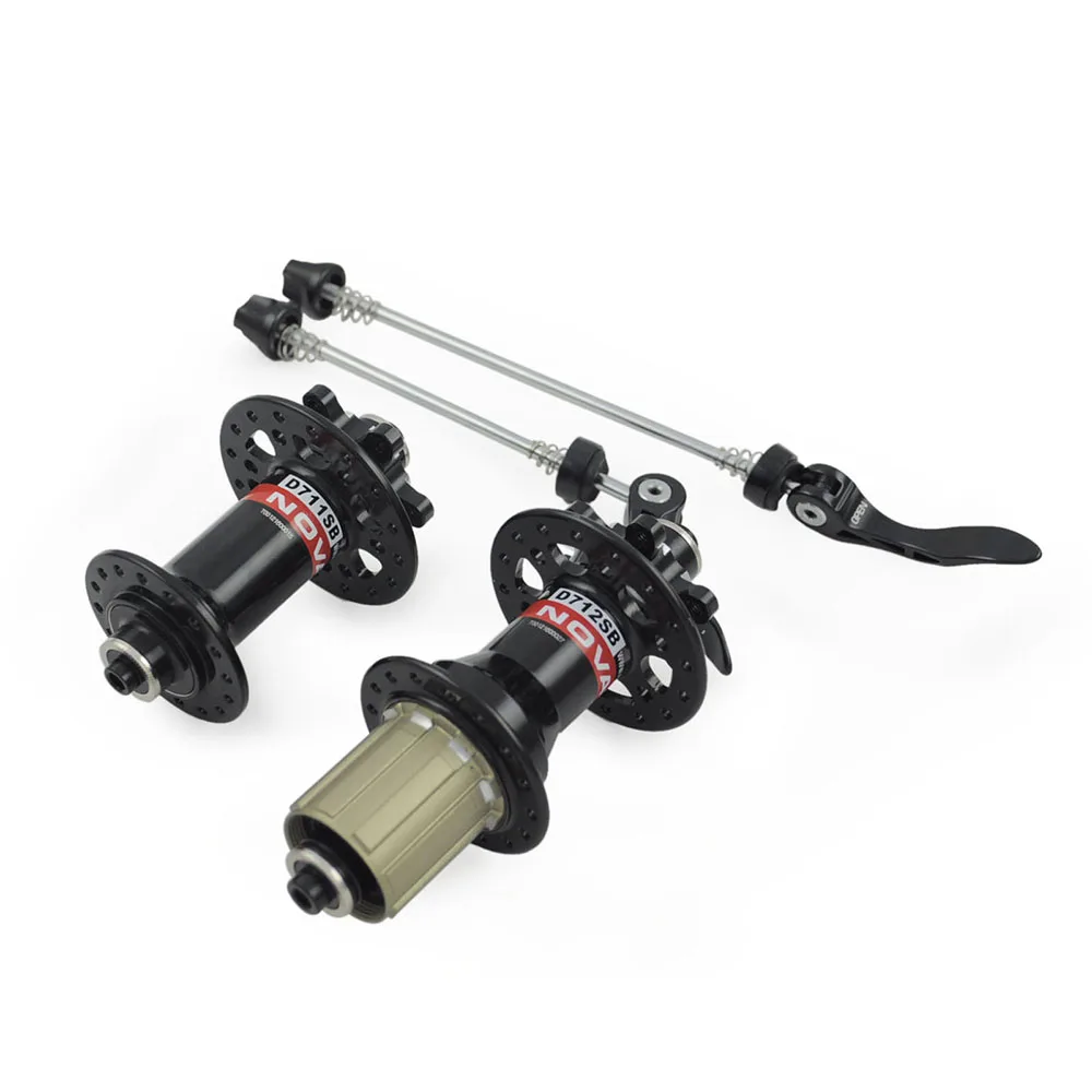 

Novatec hub D711SB/D712SB Bicycle Hub /MTB bike hub /28H/ 32H 8/9/10/11s four colors Anodized color hub with QR