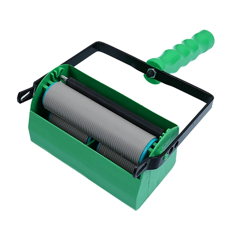 

New DIY Two-color Roller Brush For Wall Household Texture Wallpaper Pattern Roller Brush