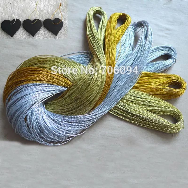 

1pc=110yards,Multifunctional Metallic Jewelry Cord ,hang tag string,Nylon Thread , Gold,Light Gold,Silver