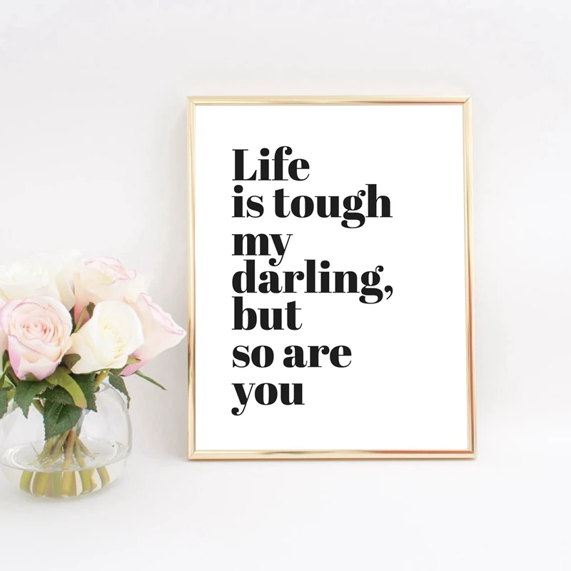 Motivational Poster Home Wall Deocr