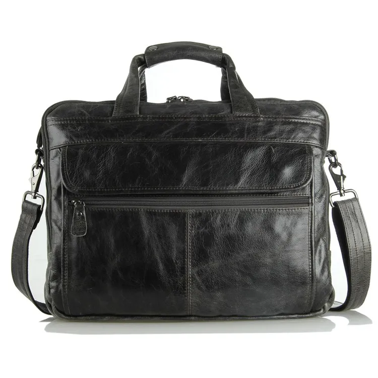 Für Top Importiert Grau Grey Jmd Handtasche Tasche Laptop Große Person 7146j Qualität Schicht Kapazität Shoudle Business Leder Hohe Kuh tExn8wPSFq