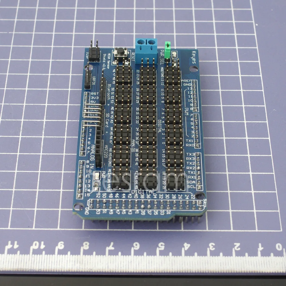 12 шт. Мега 2560 1280 R3 датчик щит для Arduino с открытым исходным кодом ATmega8u2 ATMEL AVR