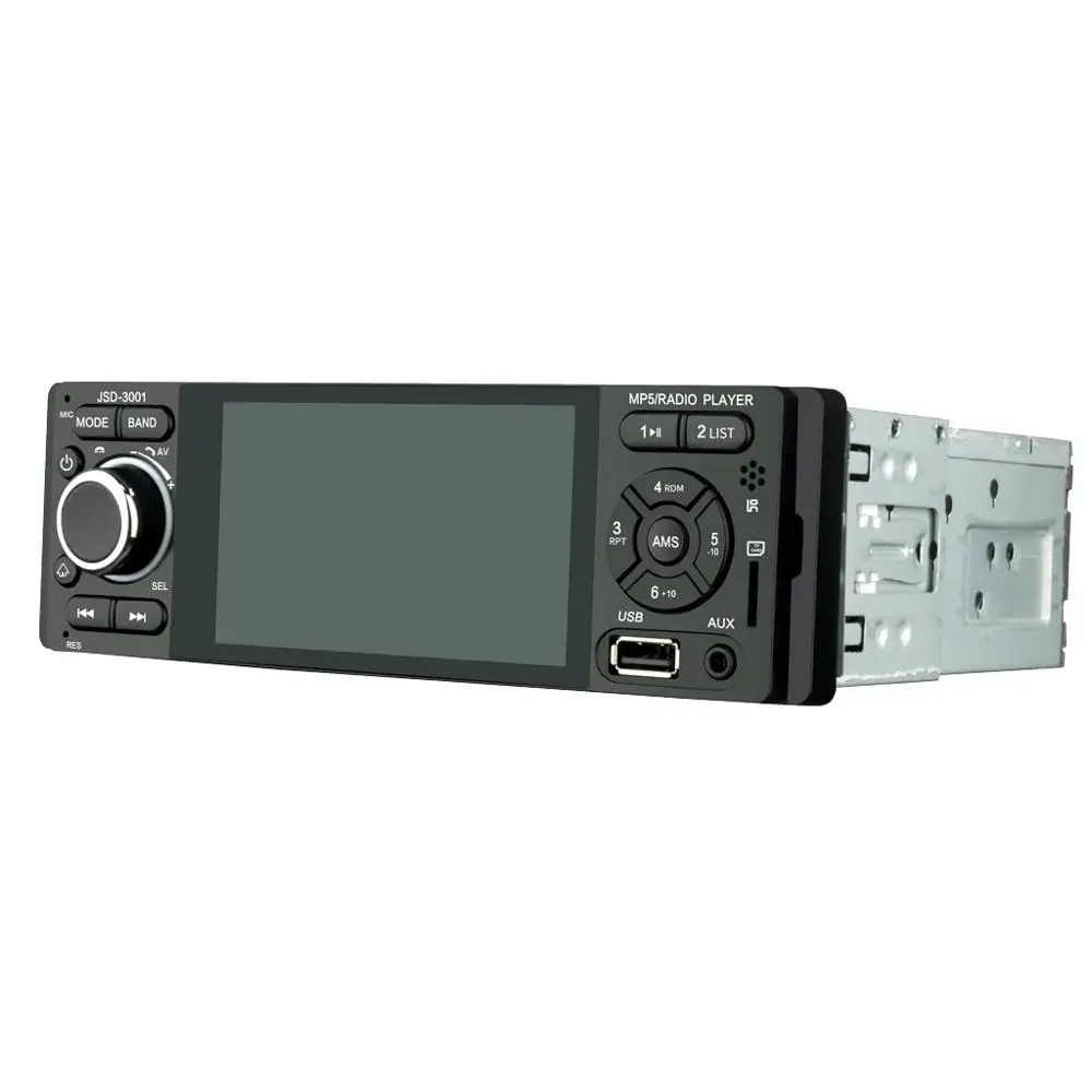 Автомагнитола 1din с сенсорным экраном 4 дюйма стереозвук поддержкой Bluetooth и камеры