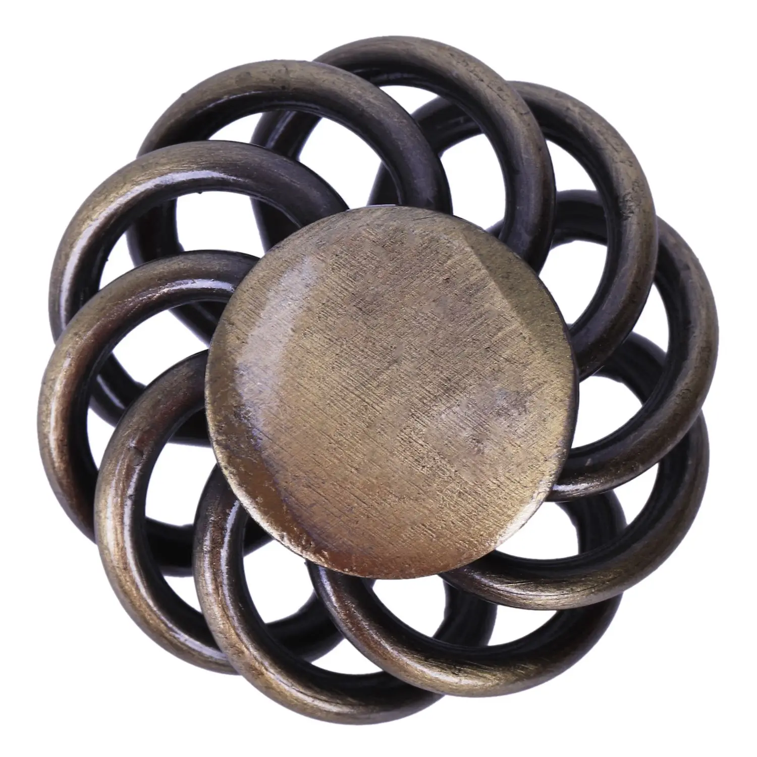 

Vintage bird cage cabinet door pull knob closet cupboard drawer handle