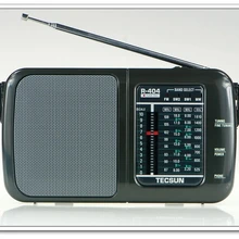 TECSUN R-404 Высокочувствительный fm-радио MW/SW радиоприемник со встроенным динамиком