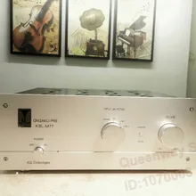 M77 Hi-Fi предусилитель вакуумный усилитель мощности готовая машина EI трансформатор 12AY7 вакуумный усилитель мощности