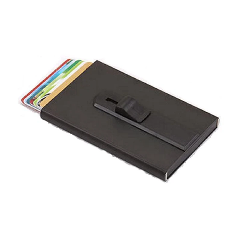 2018 Unisex Mini ID Credit Card Protector Case Antitheft Slim Bank Card