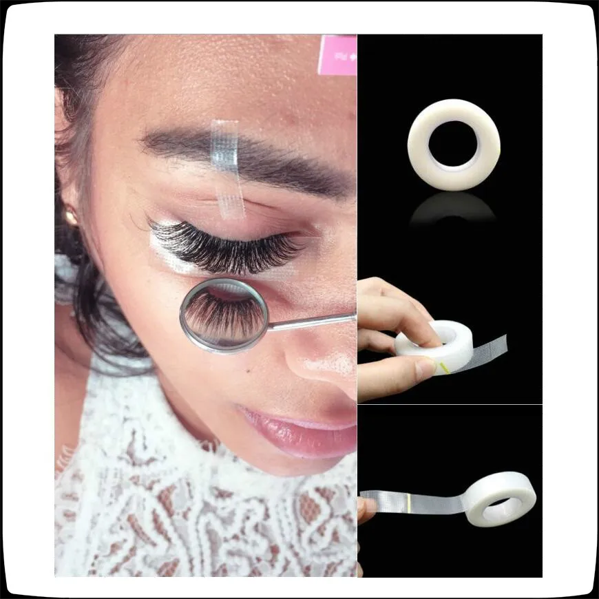 

1Roll Breathable grafting eyelash isolation anti-allergic PE tape Aseptic separation upper and lower eyelash tape