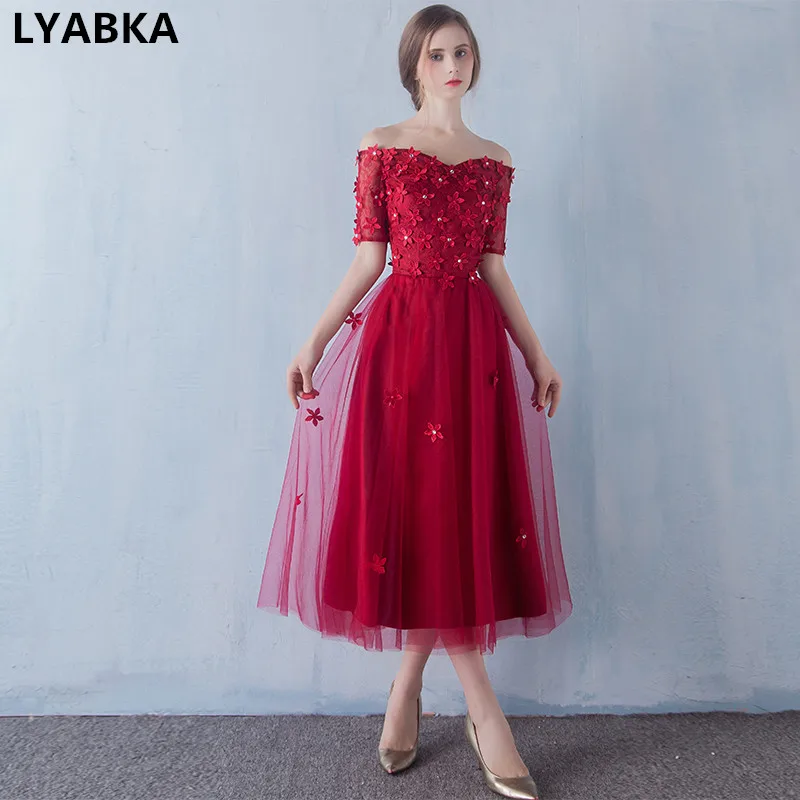 Платья на выпускной с вырезом сердечко vestido de festa Тюль цветком Выпускные платья