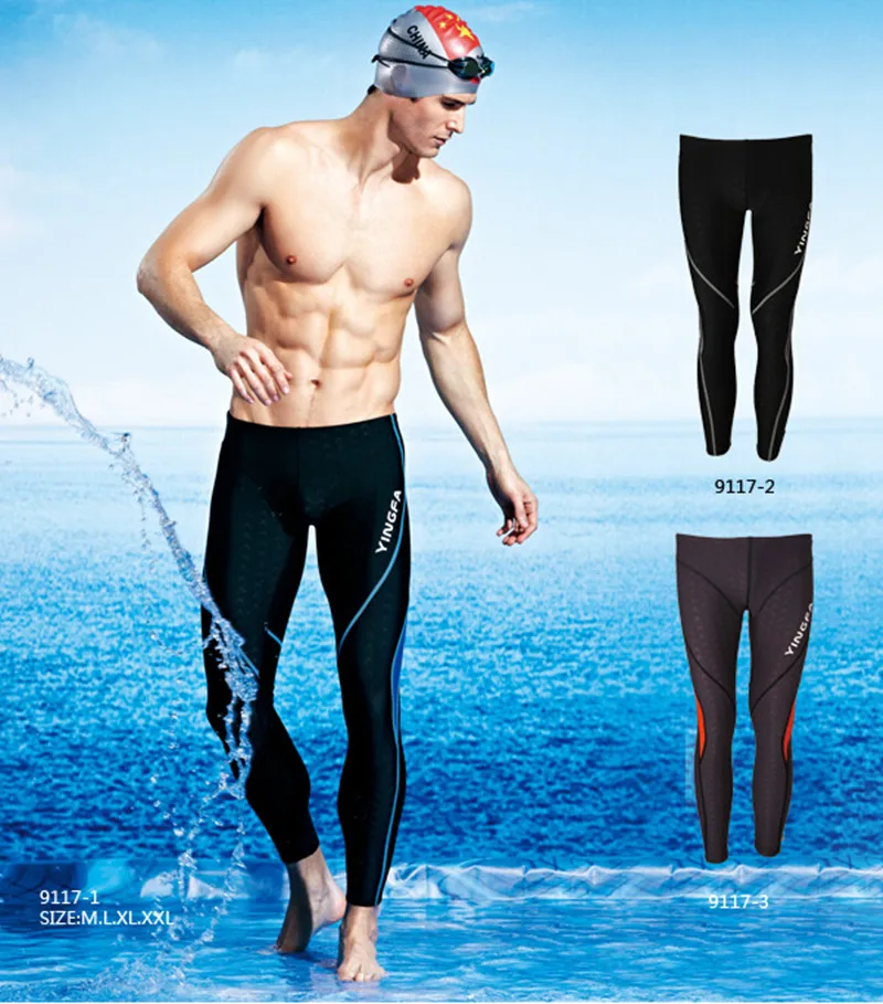 Yingfa Fina approved Sharkskin, Boy Men Sharkskin Racing Training