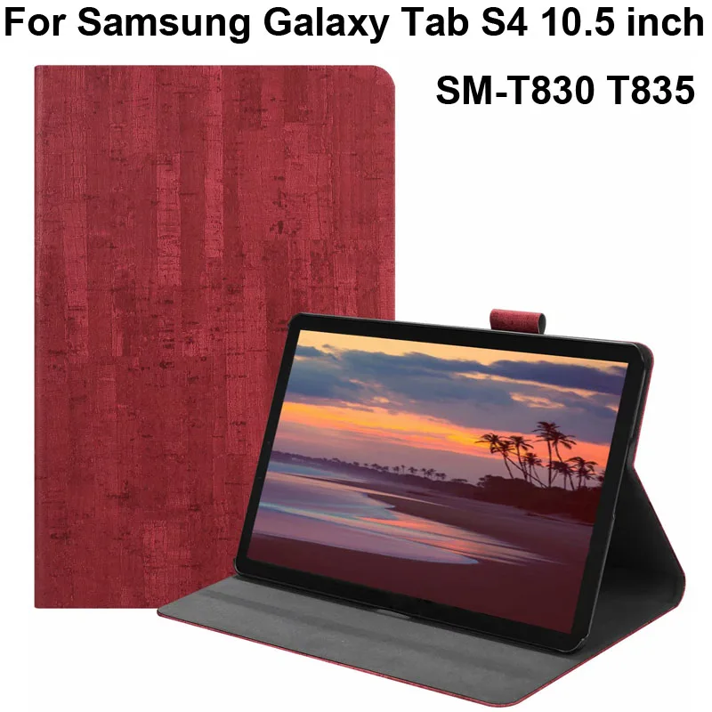 

Stripe Painting Smart Cover For Samsung Galaxy Tab S4 10.5 inch Protector Case SamsungTab S4 10.5" SM-T830 SM-T835 Fundas Bag