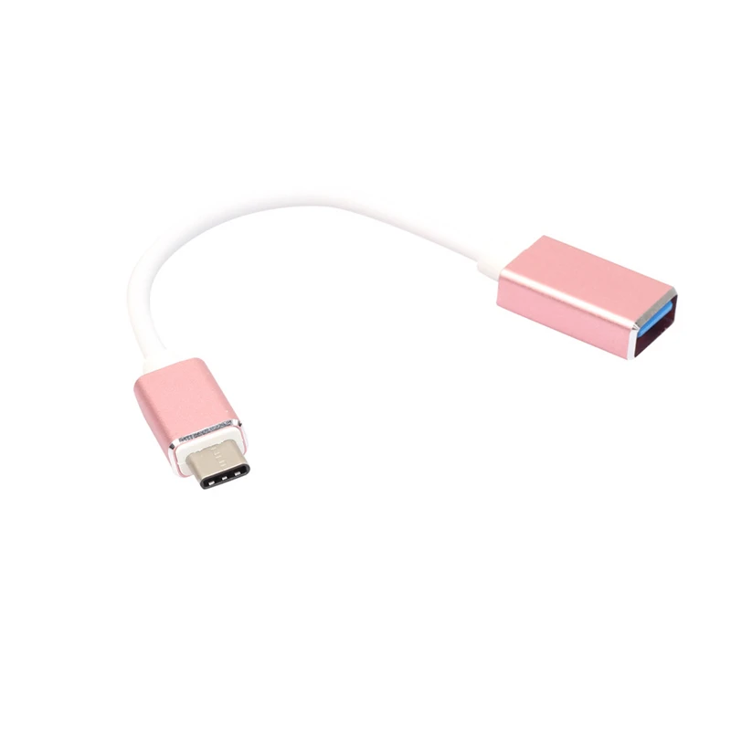 

Aluminum Short USB 3.1 Type C Male to USB 3.0 A Female OTG Data Cable Connector Futural Digital Drop Shipping AUGG30
