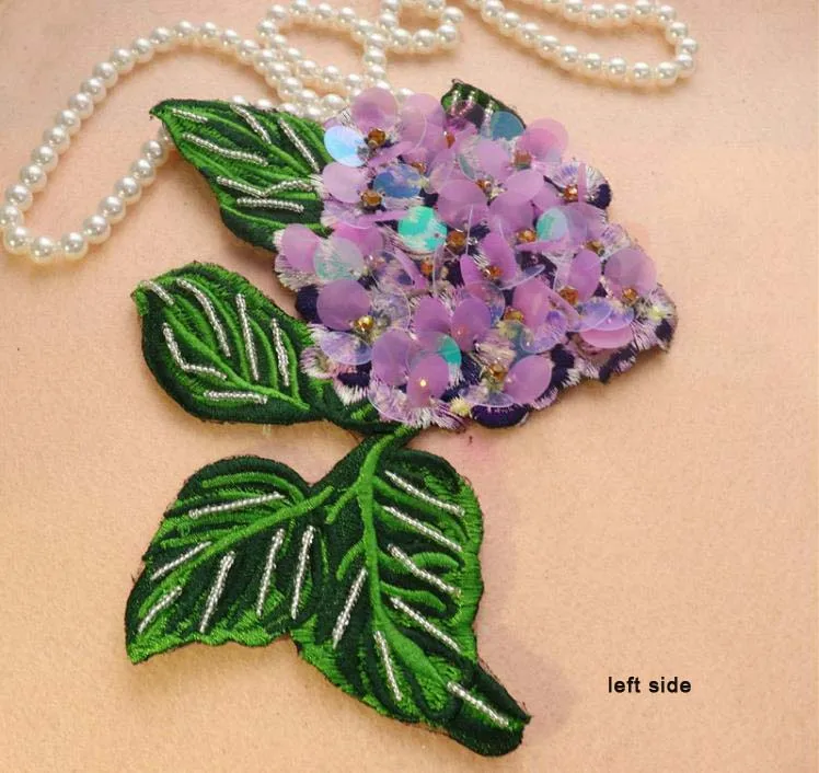 2 beaded patch