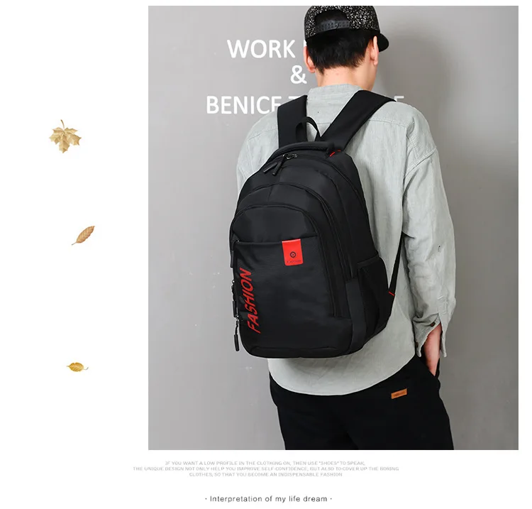 Mochila de alta capacidade 2019 dos homens
