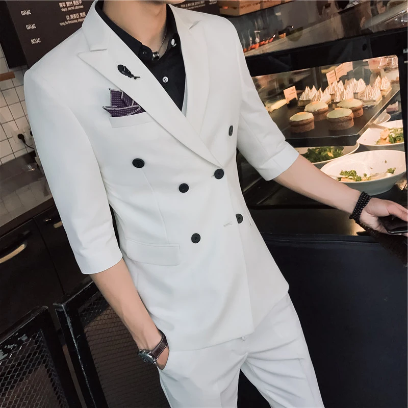 

Custom Made Black Slim Fit Men Wedding Suite Groom Tuxedos Suits Herringbone Retro Gentleman Suits Formal Party Suits