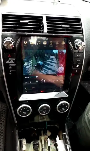 

LaiQi 10.4" Quadcore Car DVD player 1280x800 Tesla style vertical Screen Stereo GPS Navigation Radio for Mazda 6