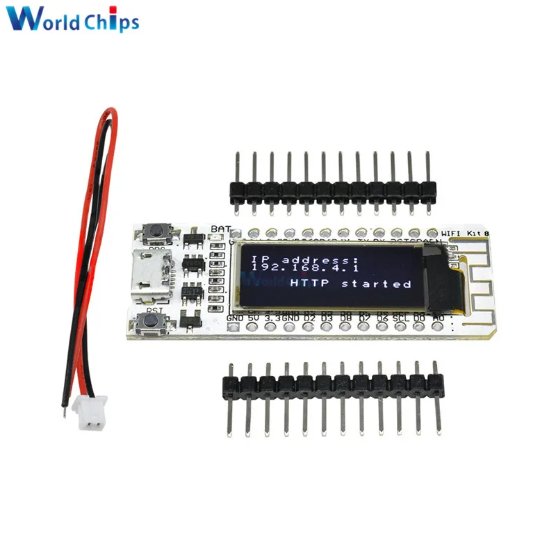 ESP8266 WIFI чип 0 91 дюйма OLED CP2014 32 Мб Flash ESP 8266 модуль плата PCB для Интернет вещей NodeMcu Arduino