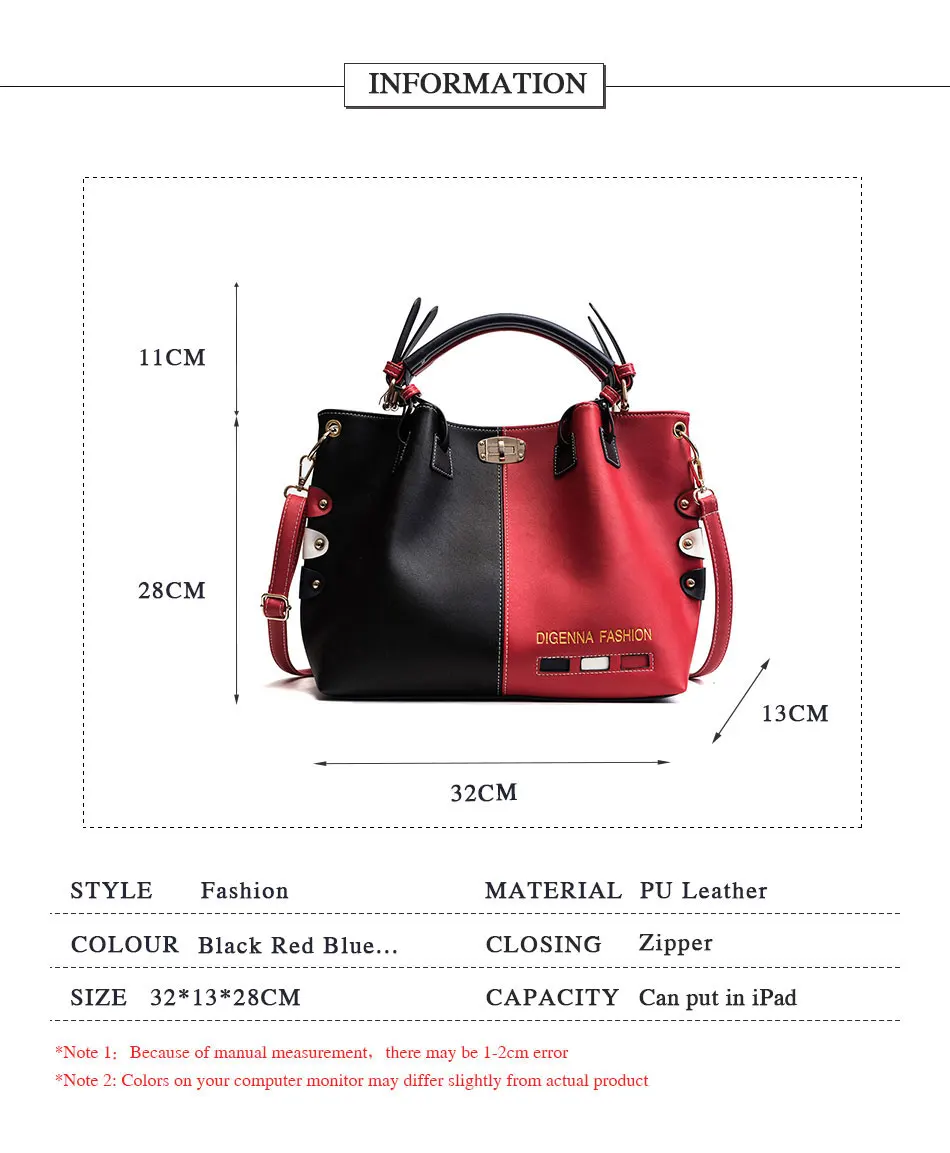 Luxury Handbags Women Bags Designer Womens Panelled Message Bag Female Leather Crossbody Bag Lock Shoulder Bags