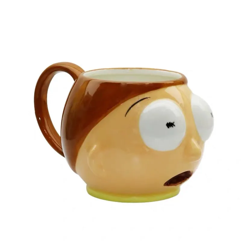3D Рик и Морти чашки для кофе керамические чашки и кружки Мультфильм Марк посуда