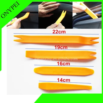 

Car Clips Auto Accessories Radio Panel Door Clip Trim Dash 4pcs/set Panel Removal Trim Tools for Removal Installer
