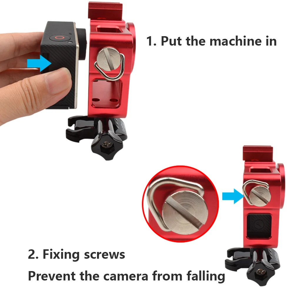 TUYU аксессуары GoPro HERO4 алюминиевый корпус с рамкой УФ-фильтр eken H8R H5S H6S H3R V8s УФ-объектив ca