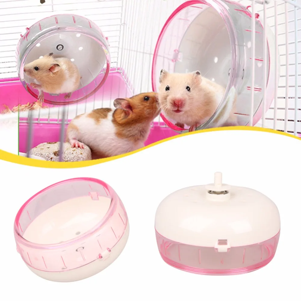 Small Pets Toy Hamster Mouse Sports Running Wheel Hamster Cage