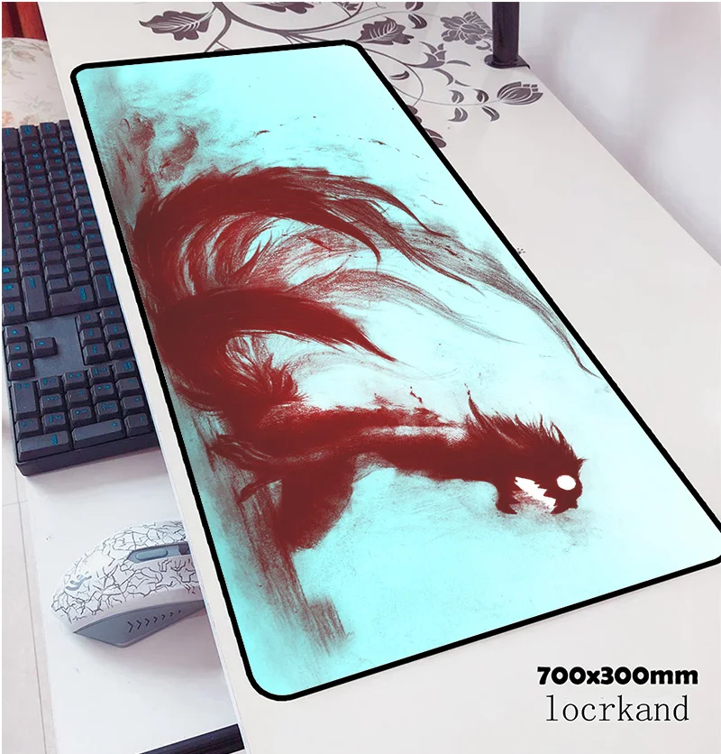 Наруто padmouse 700x300x2 мм коврик для мыши notbook компьютерный настраиваемый игровой