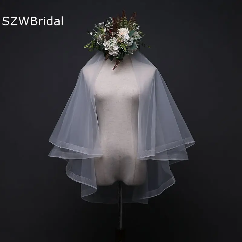 Buy Wedding Veil With Combs With Comb Sexy Yarn Dyed
