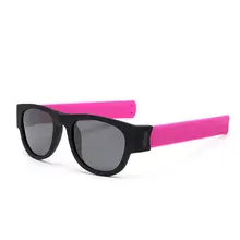 UV400 складные солнцезащитные очки Квадратные очки солнцезащитные очки для мужчин Для женщин Смешные очки для прогулок, верховой езды пляжные солнцезащитные очки