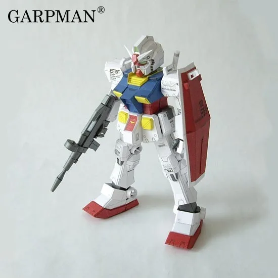 Бумажная модель Gundam SD Ka Ver Deny 54 в стиле |Картонные конструкторы| |