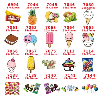 

Free shipping 30 pcs cartoon planar resin PR 7044