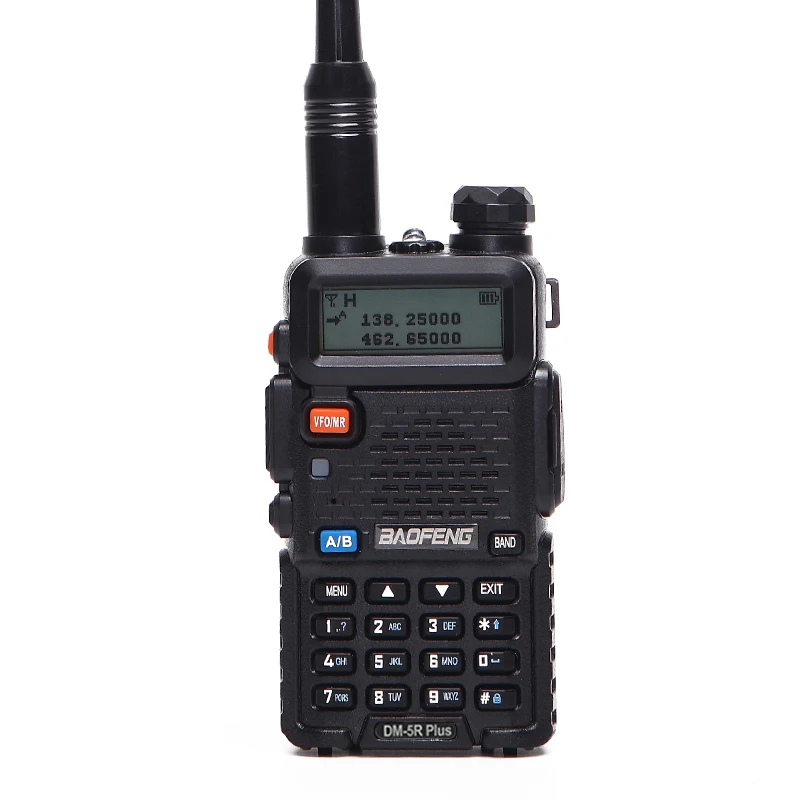 Baofeng DM-5R plus цифровая рация DMR Tier1 Tier2 Tier II Dual Time slot цифровая/аналоговая VHF/UHF двухстороннее радио