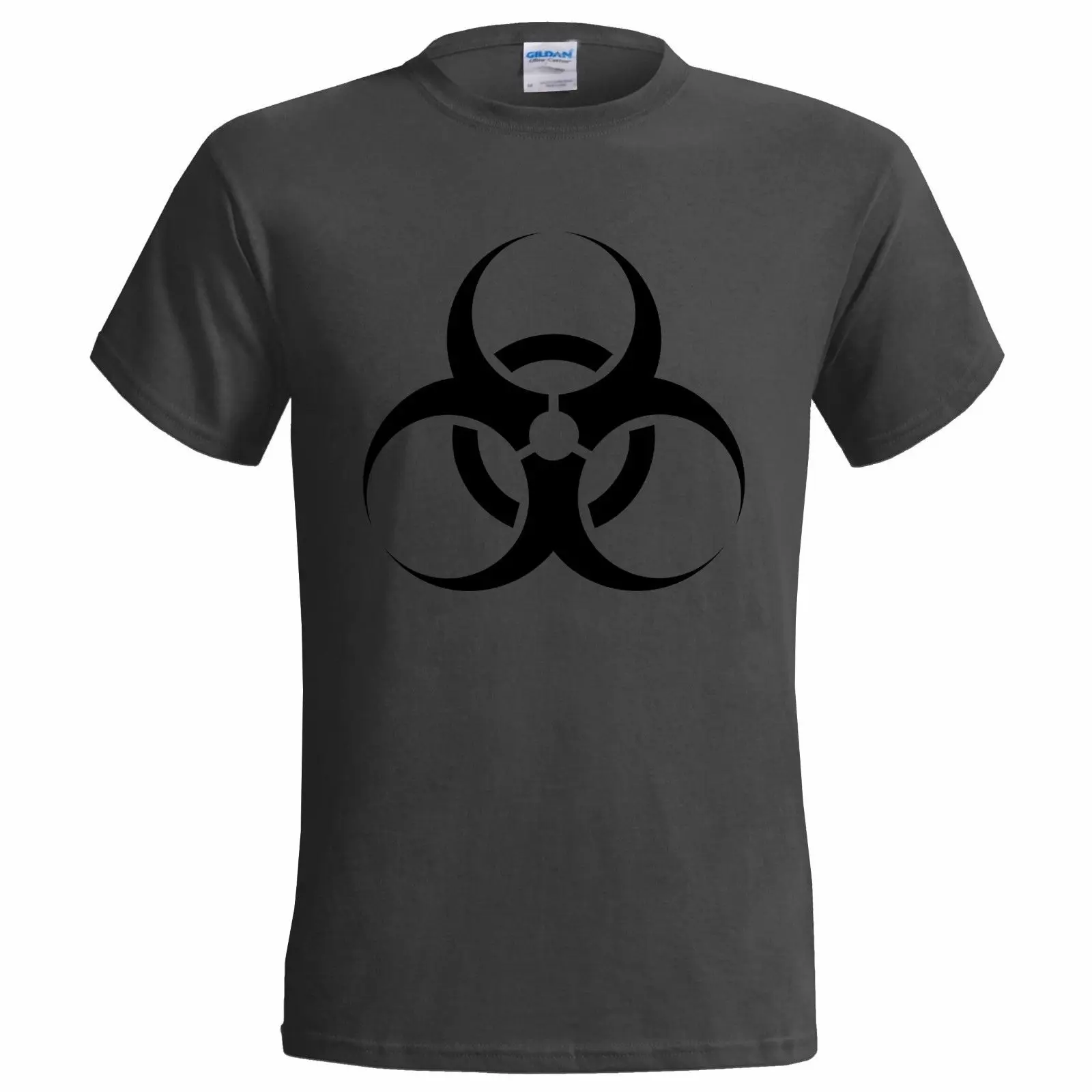 

BIOHAZARD SYMBOL MENS T SHIRT CHEMICAL WASTE TOXIC WASTE BIOLOGICAL Newest Top Tees,Fashion Style Men Tee,mens tee shirts