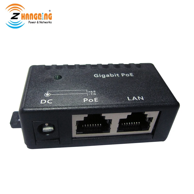 Gigabit Single port POE Injector Cube 1 Port 24V 48V For IP Camera Phone | Безопасность и защита