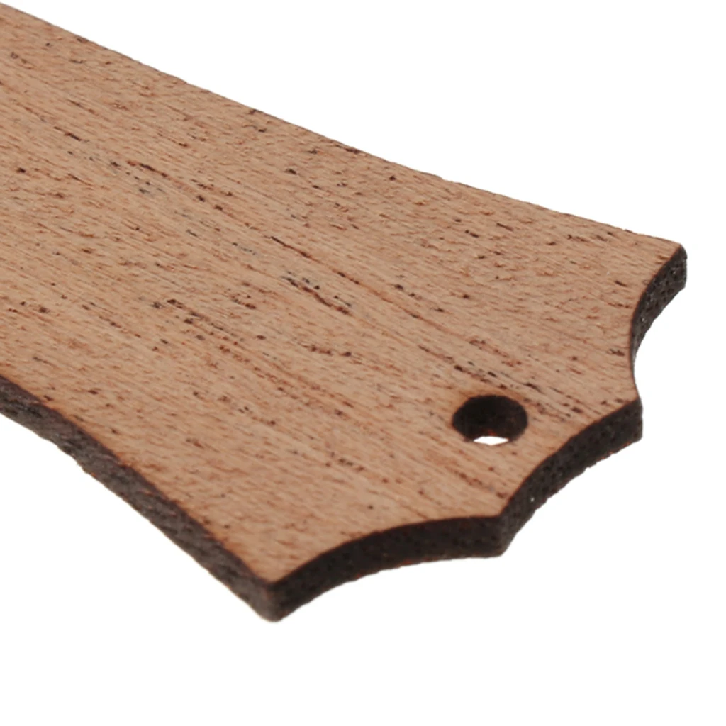 Electric Guitar Truss Rod Cover 2/3 Holes DIY Part Rosewood/Mahogany Bell Shape Accessories