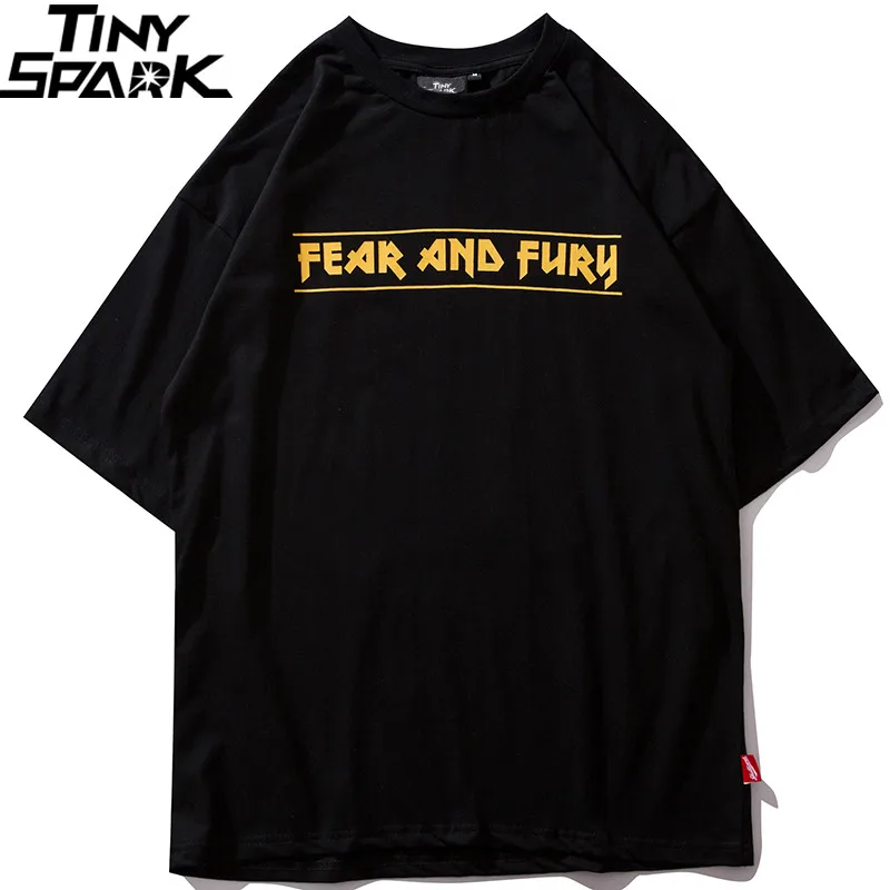2019 الرجال الهيب هوب تي شيرت مضحك الخوف و غضب ديناصور تي شيرت الشارع الشهير سكيت الصيف التي شيرت المتناثرة طباعة قمم المحملة القطن