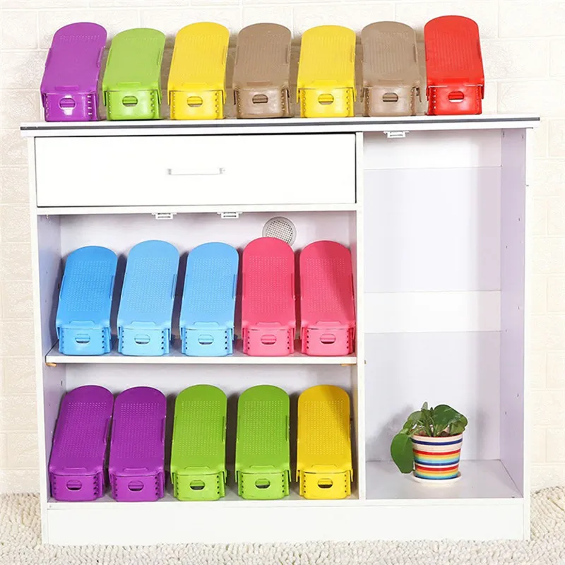 6 قطعة/المجموعة قابل للتعديل أداة تنظيم الأحذية رف حامل الأحذية دعم فتحة الفضاء توفير حجرة خزانة الأحذية تخزين الرف علب الأحذية 6 قطعة/المجموعة قابل للتعديل أداة تنظيم الأحذية رف حامل الأحذية دعم فتحة الفضاء توفير حجرة خزانة الأحذية تخزين الرف علب الأحذية