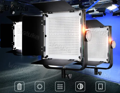 LED 600S Набор для фотосъемки с плоским экраном мягкий свет лампа камеры до черного