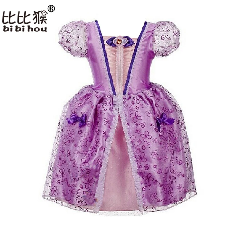 

Cinderella Princess Girl Dress Christmas Cosplay Party Dress Costume Brand Children Clothing Baby Kids fantasia infantis vestido
