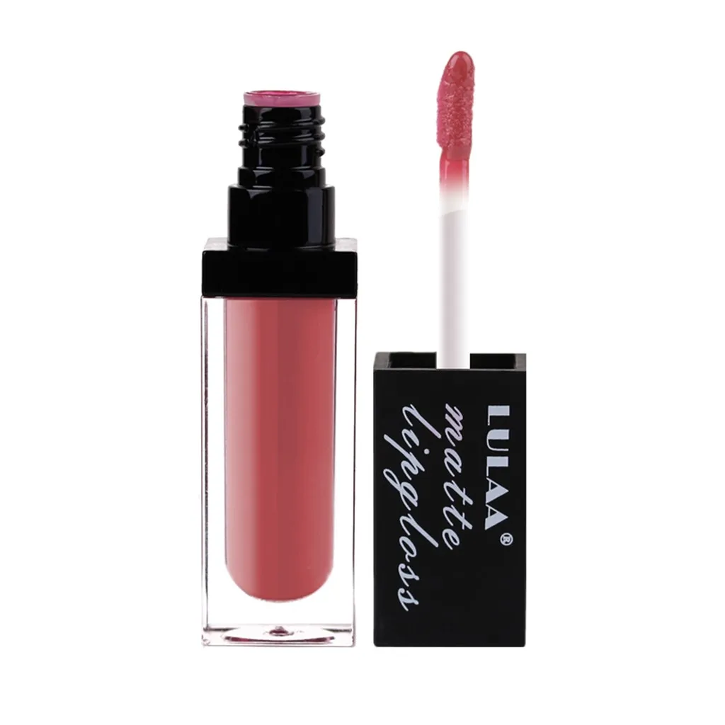 LULAA 8 Colors Rouge Liquid Lipstick Waterproof Non Ddecolorizing No cups matte color lasting Lip Stick Professional 2019 June21 |