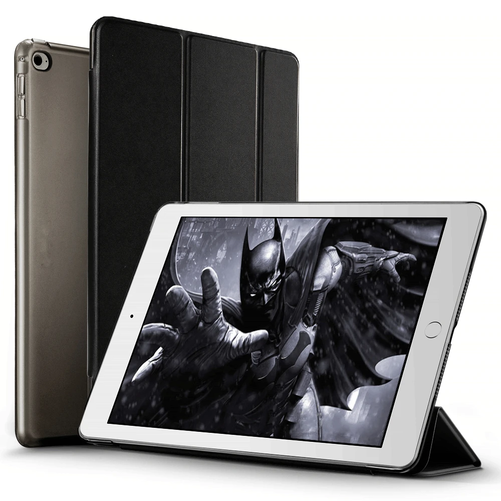 

Kemile Protable Ultra Slim Original Simplism Series Wake Up Fold Stand Leather Case for iPad pro 9.7 Smart Cover For ipad air 2