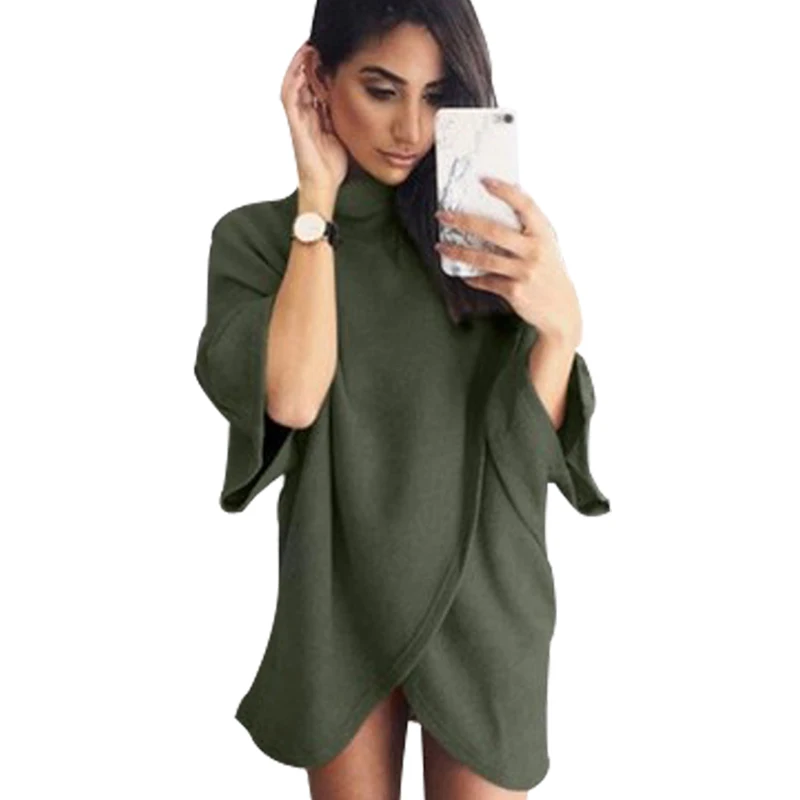 s xl fall women tops 2016 irregular high neck knitted ae christmas sweaters